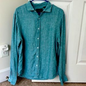 Linen Button-Down